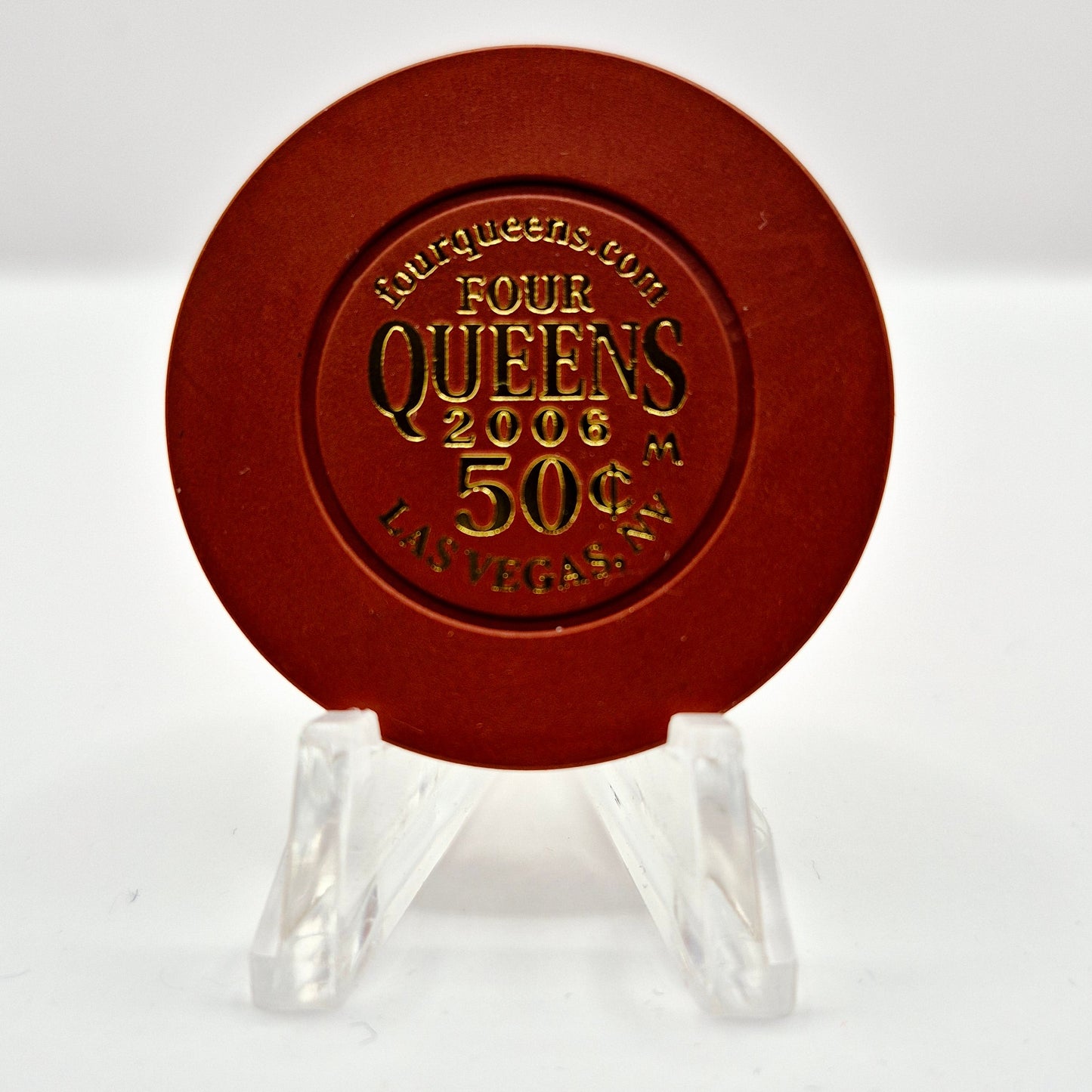 Four Queens Hotel Casino Las Vegas Nevada 2006 $.50 Casino Chip E7928