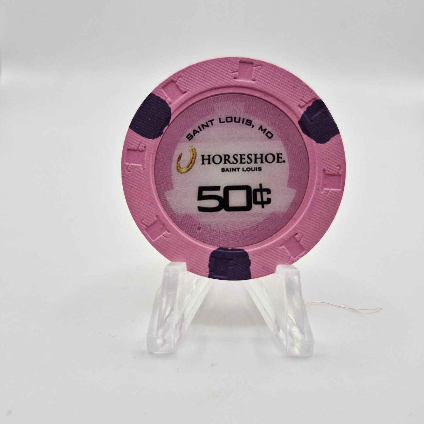 Horseshoe Hotel Casino St Louis Missouri 2022 $.50 Casino Chip