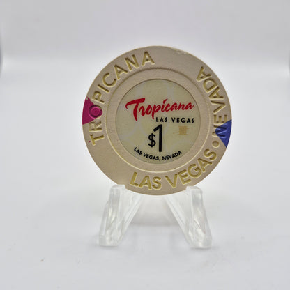 Tropicana Hotel Casino Las Vegas Nevada 2013 $1 Casino Chip D1198