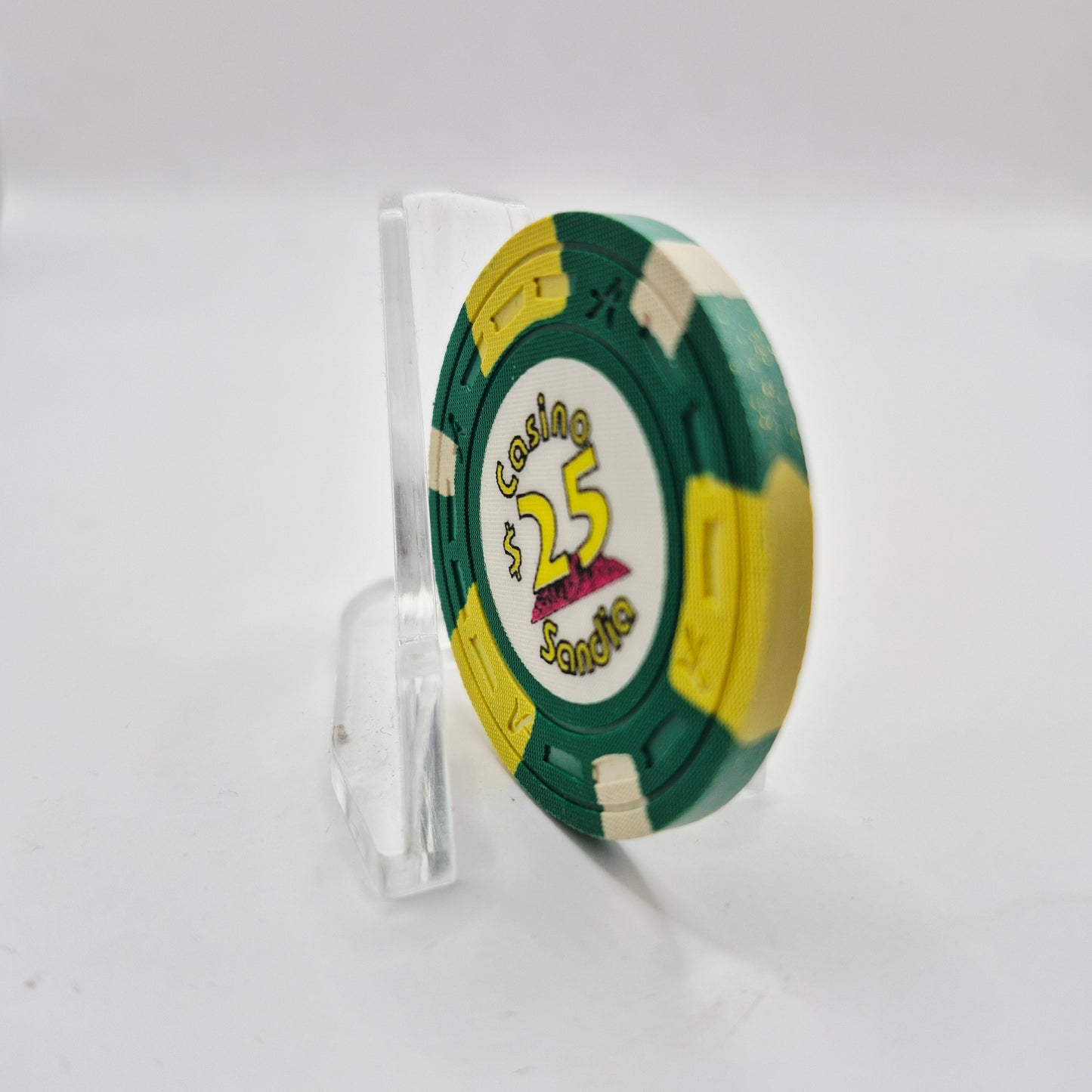 Sandia Resort & Casino Albuquerque New Mexico $25 Casino Chip *Uncirculated