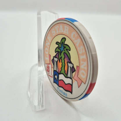 Lone Star Tinian Northern Marianas 1995 $1 Casino Chip