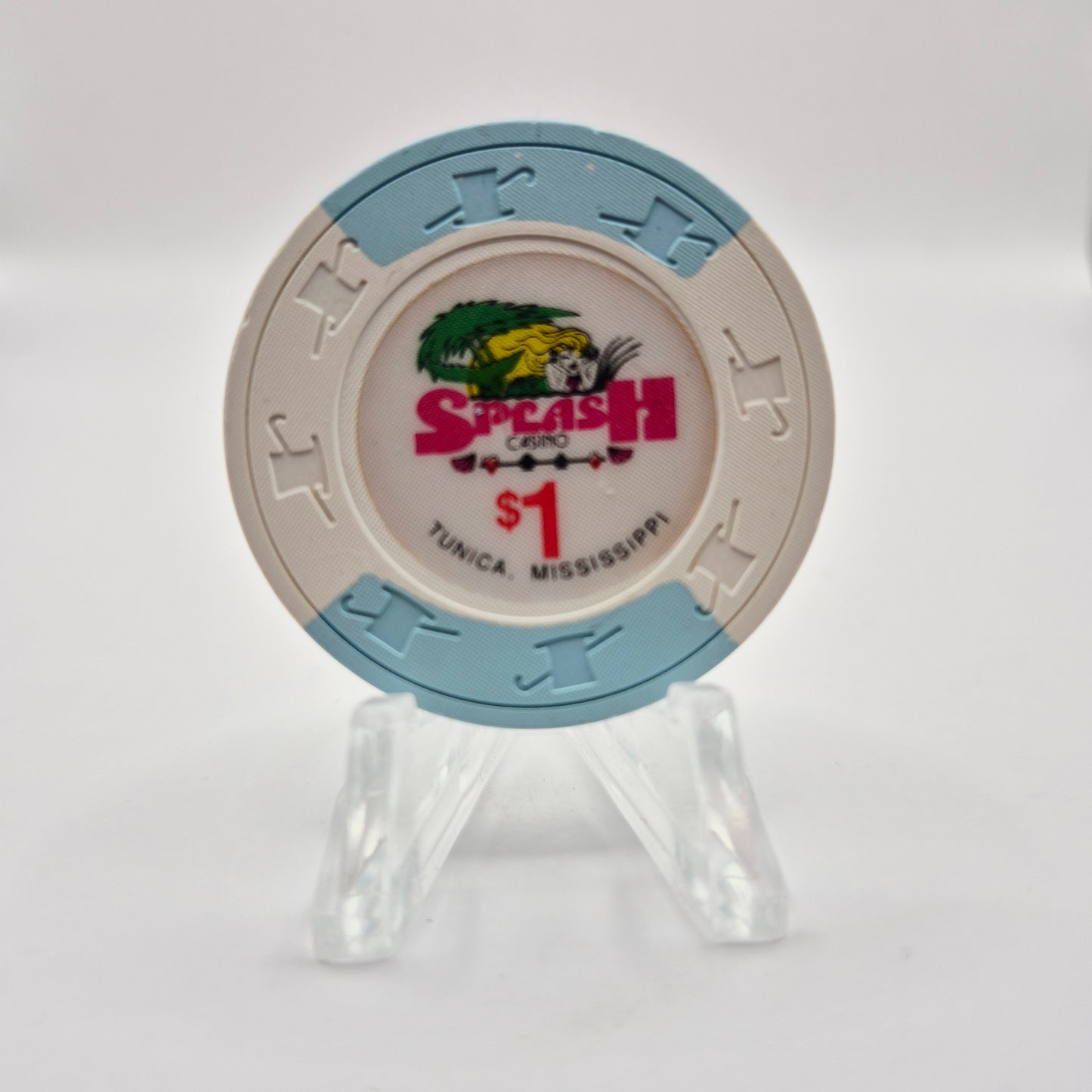 Splash Riverboat Casino Tunica Mississippi $1 Casino Chip