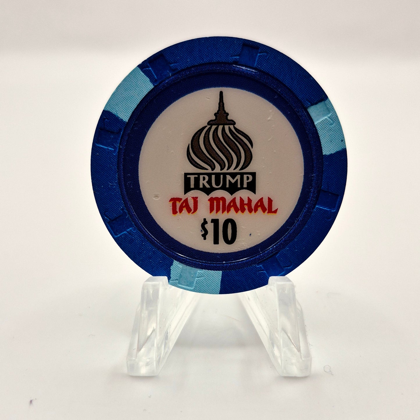 Trump Taj Mahal Hotel Casino Atlantic City New Jersey $10 Casino chip