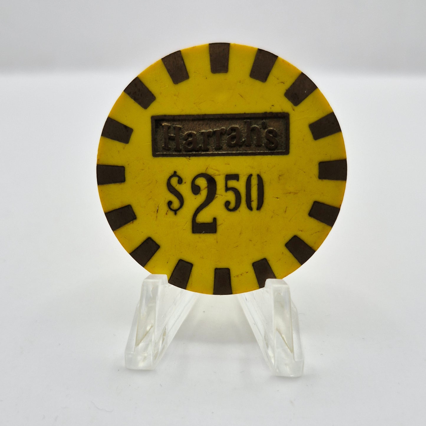 Harrah's Hotel Casino Reno Tahoe Nevada 1980 $2.50 Casino Chip N6439