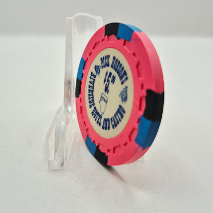 Riverside "Pick Hobson's" Casino Reno Nevada 1978 $5 Casino Chip N5503