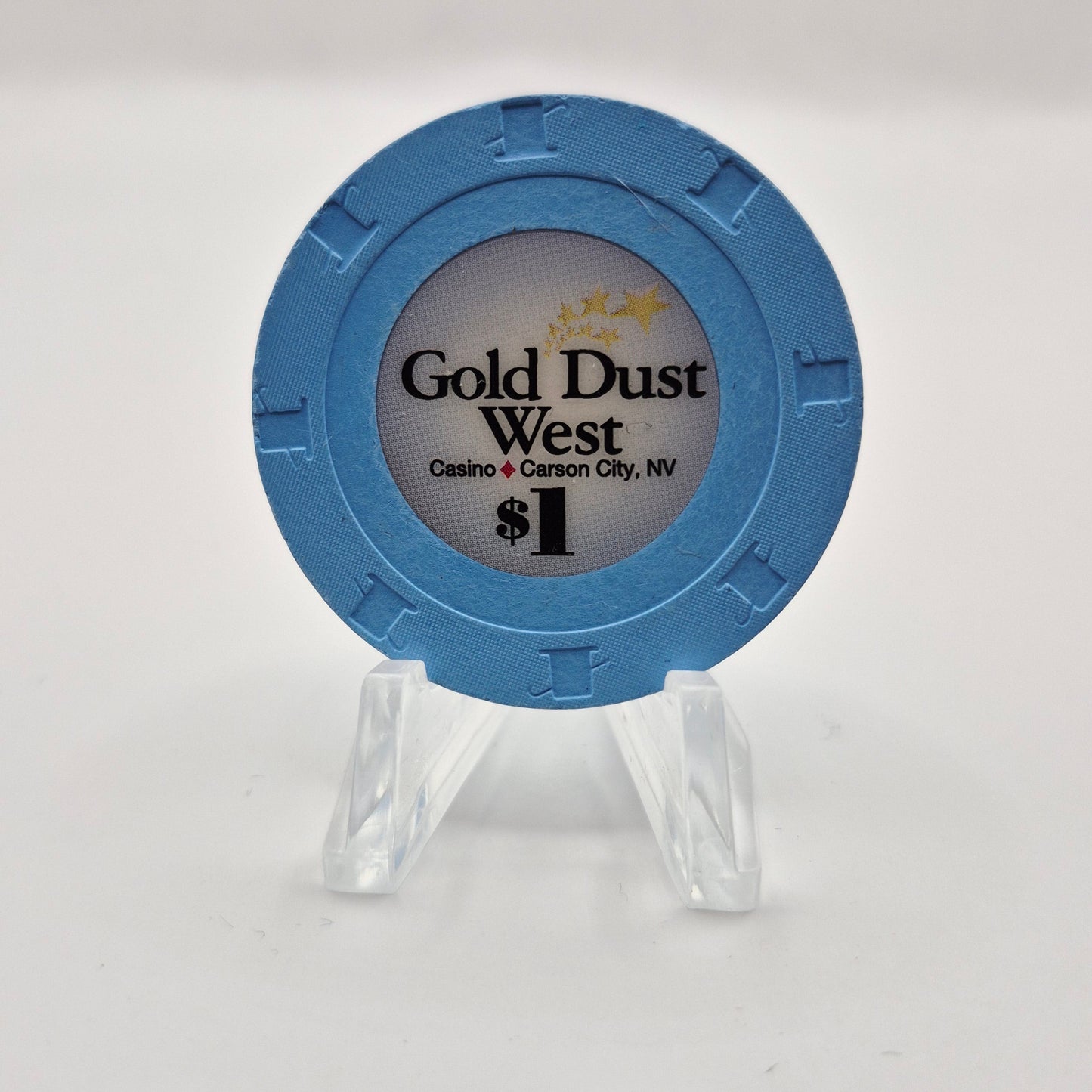 Gold Dust West Carson City Nevada 2007 $1 Casino Chip E6011