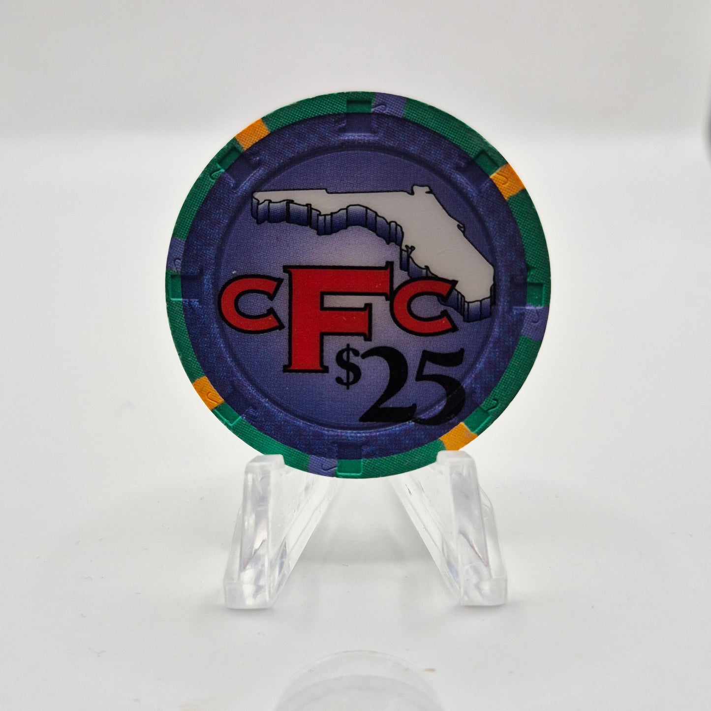 CFC (Florida Casino Cruises) Casino Florida "Day Cruise" $25 Casino Chip