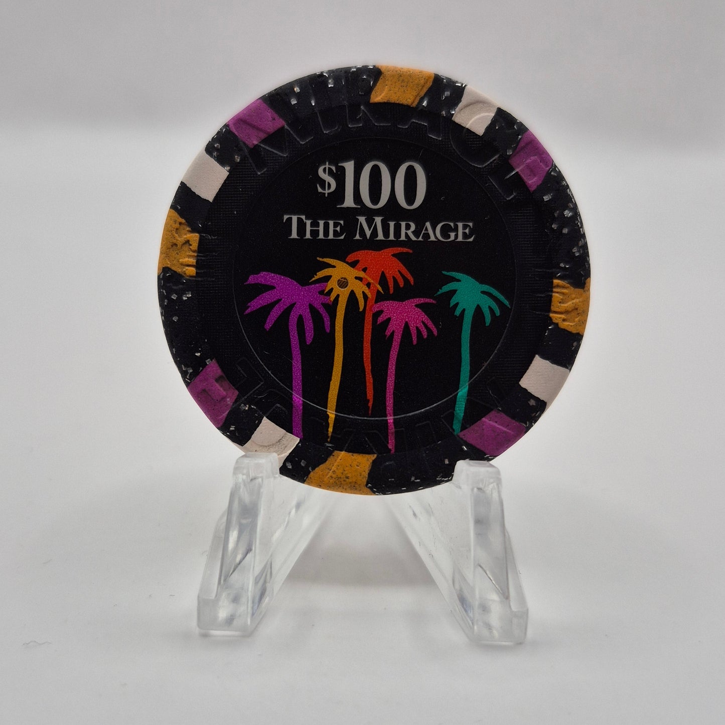 Mirage Hotel Casino Las Vegas Nevada 1996 $100 Casino Chip