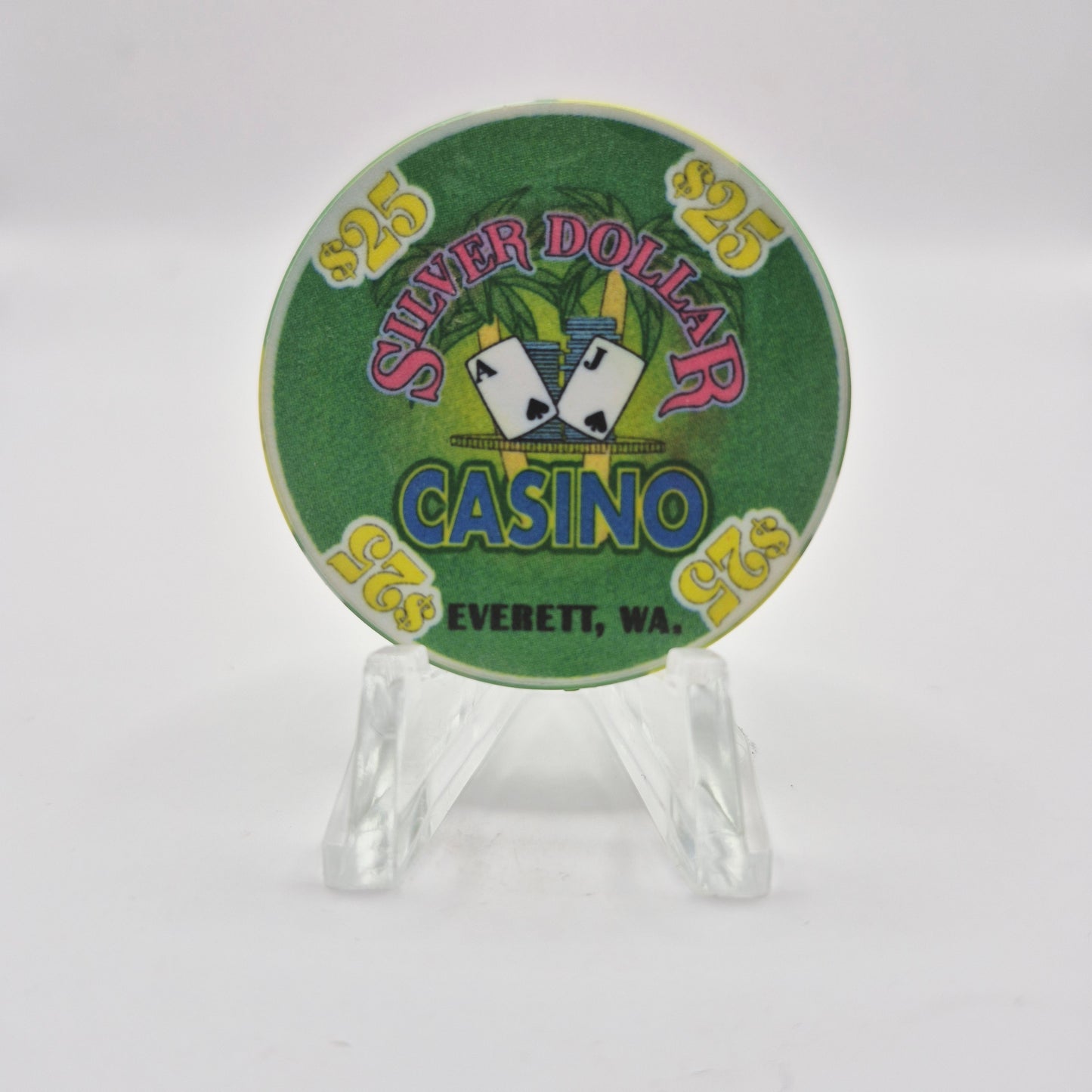 Silver Dollar Casino Everett Washington $25 Casino Chip