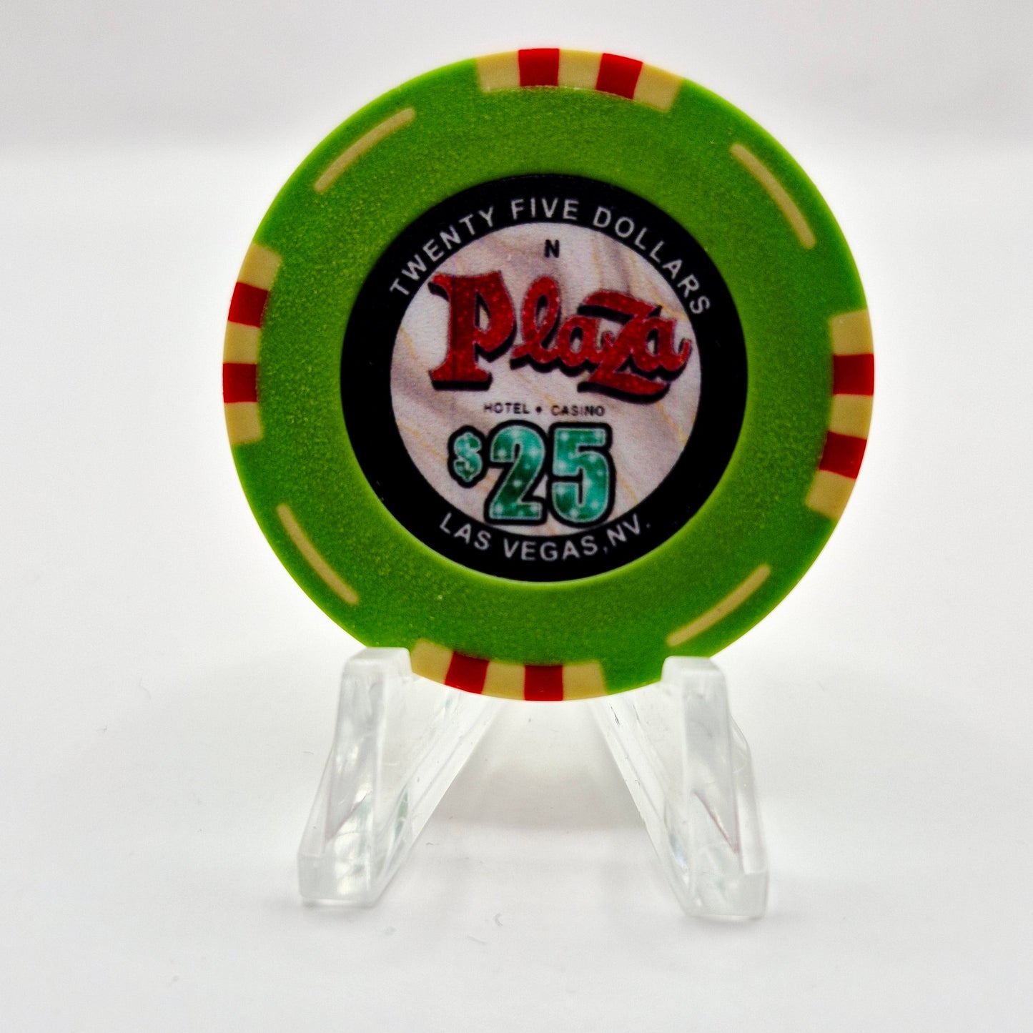 Plaza Hotel Casino Las Vegas Nevada 2026 $25 Casino Chip D3999