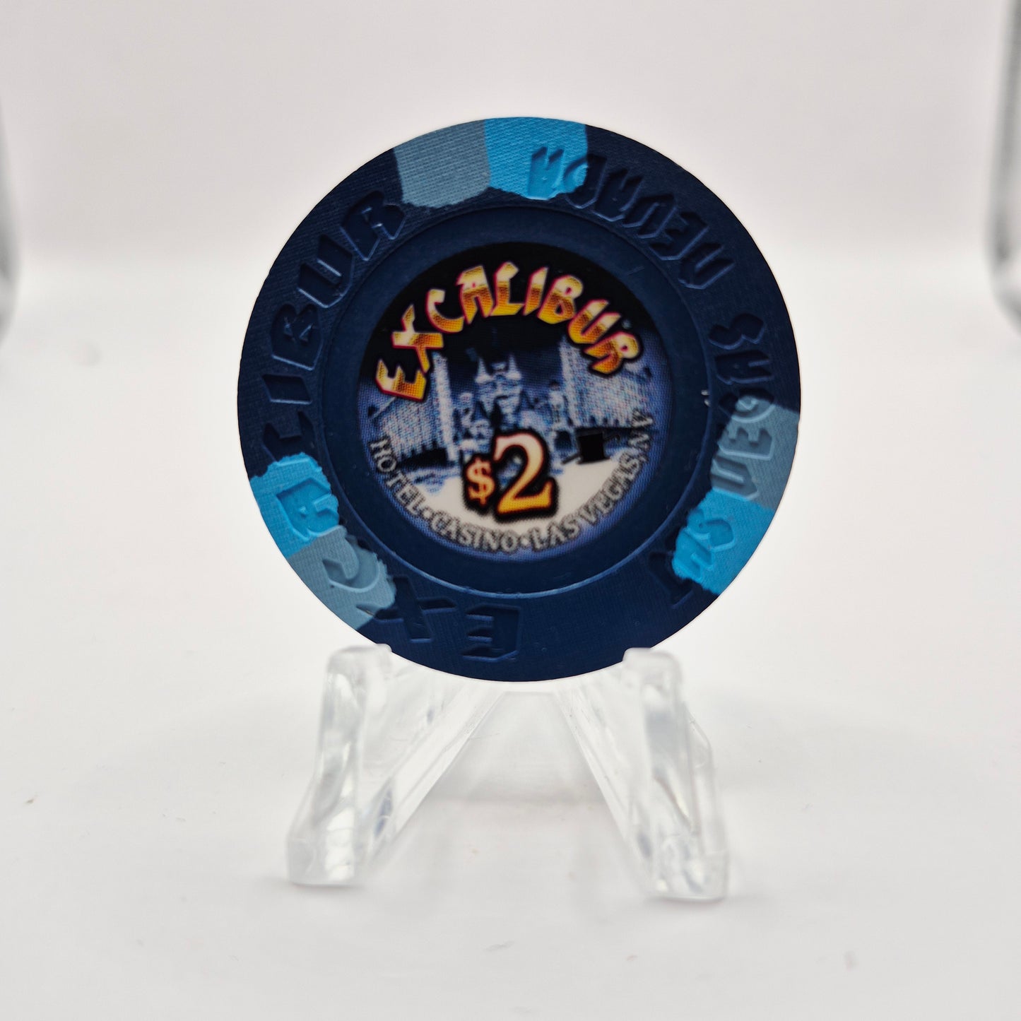 Excalibur Hotel Casino Las Vegas Nevada 2011 $2 Casino Chip D0376