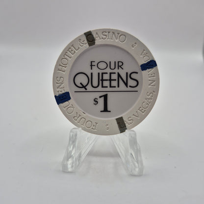 Four Queens Hotel Casino Las Vegas Nevada 2000 $1 Casino Chip V6291