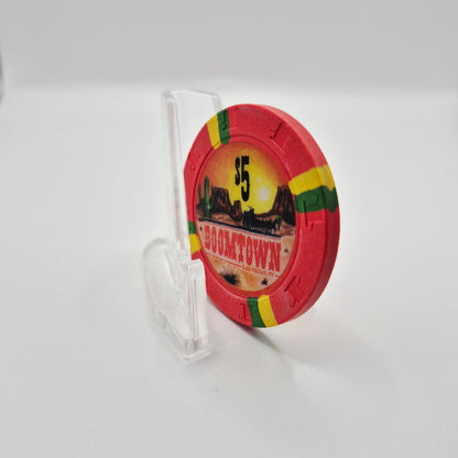 Boomtown Casino Las Vegas Nevada 1994 $5 Casino Chip N2659