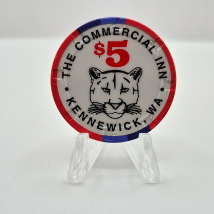 The Commercial Inn  Kennewick Washington $5 Casino Chip