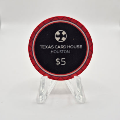 Texas Card House "Houston" Houston Texas 2023 $5 Casino Chip