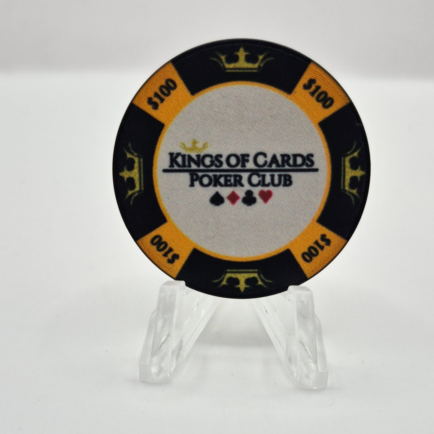 Kings of Cards Poker Club Houston Texas 2021 $100 Casino Chip
