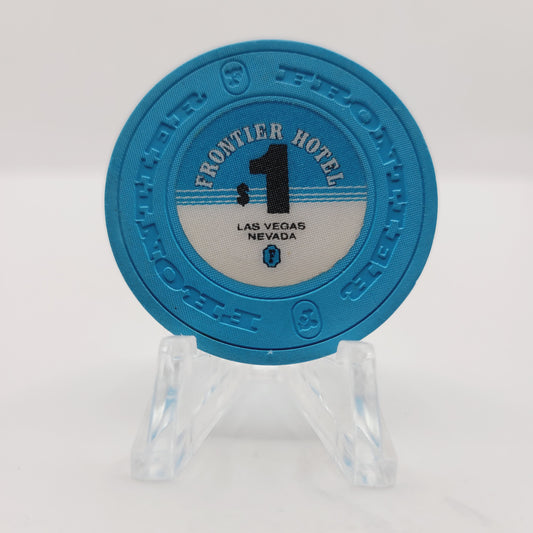 Frontier Hotel Casino Las Vegas Nevada 1980 $1 Casino Chip N1682