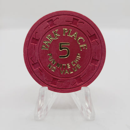 Bally's Park Place Hotel Casino Atlantic City New Jersey 1979 NCV Fun Nite 5  Casino Chip