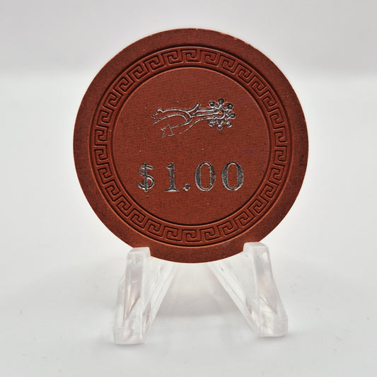 Silver Spur Casino Carson City Nevada $1 Casino Chip 1957 N7352