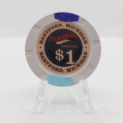 Four Winds Casino Hartford Michigan 2011 $1 Casino Chip