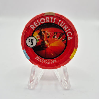Resorts Tunica , Tunica Mississippi $5 Casino Chip