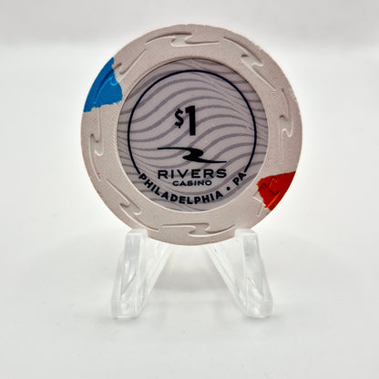 Rivers Casino Philadelphia Pennsylvania 2019 $1 Casino Chip