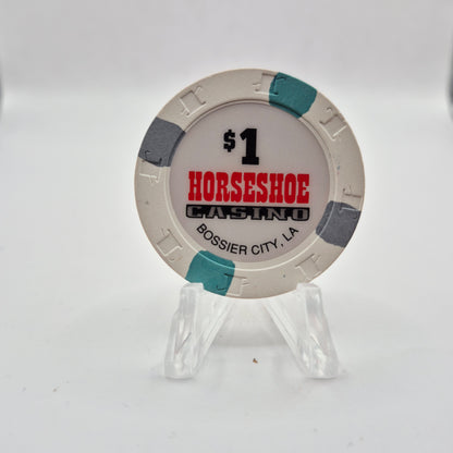 Horseshoe "Riverboat" Casino Bossier City Louisiana $1 Casino Chip