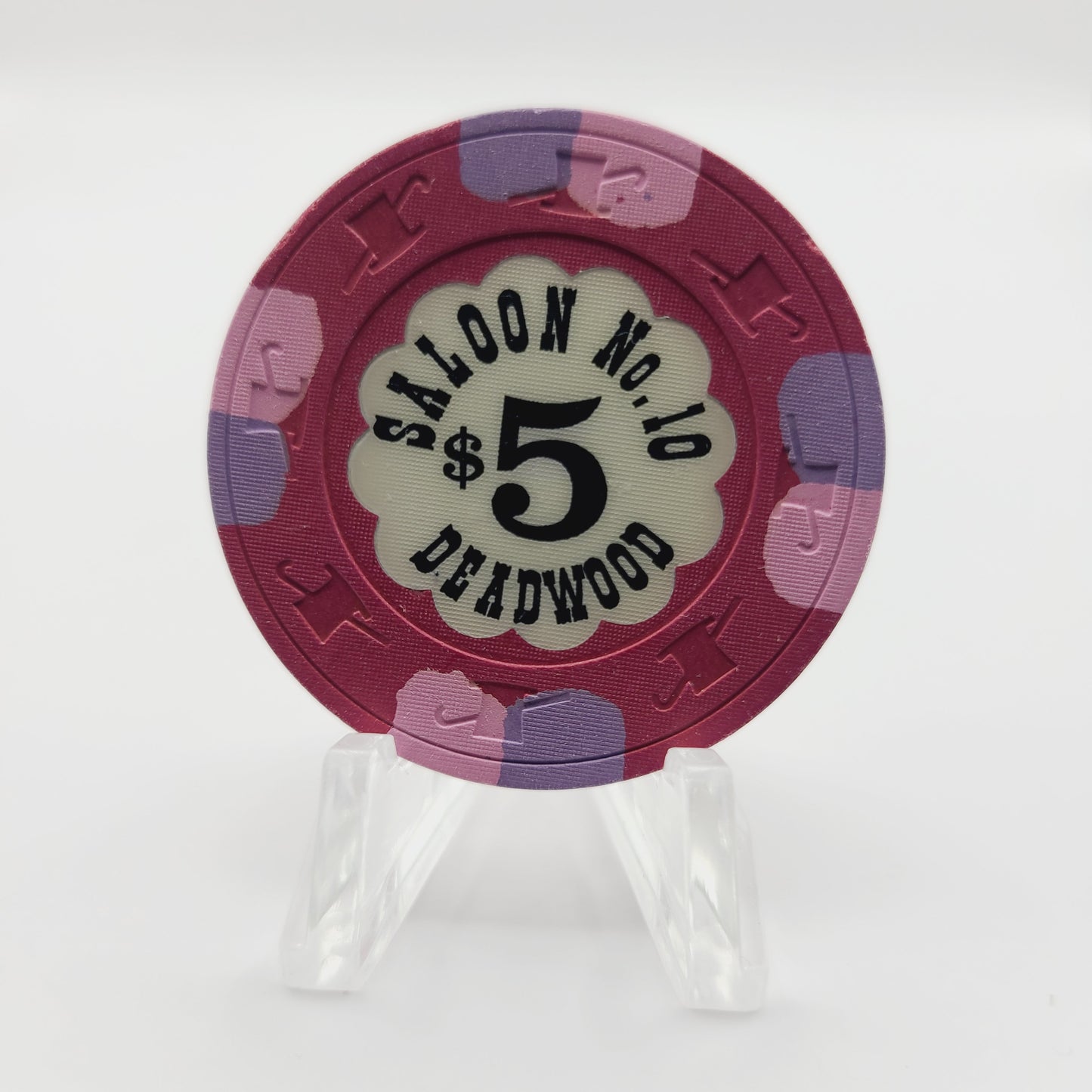 Saloon #10 Casino Deadwood South Dakota 1989 $5 Casino Chip
