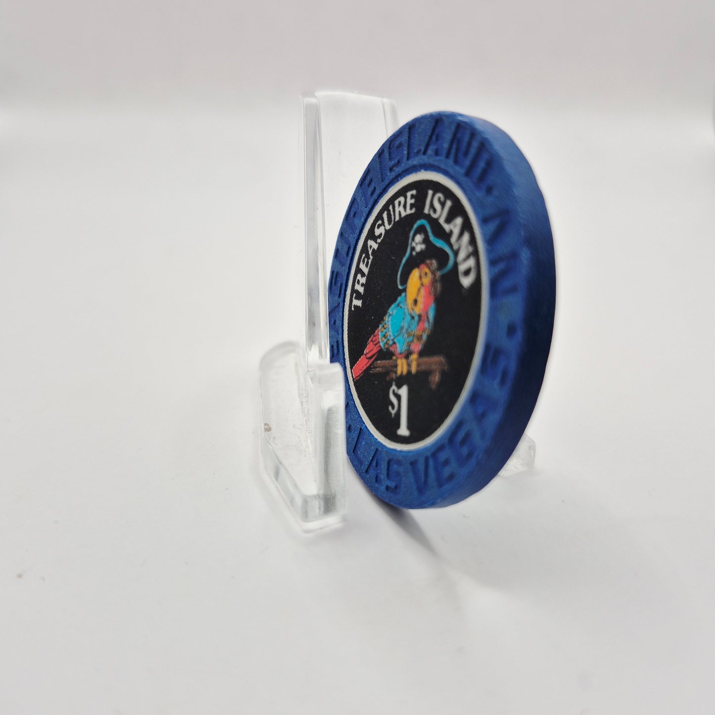 Treasure Island Resort Casino Las Vegas Nevada 1993 $1 Casino Chip N7861