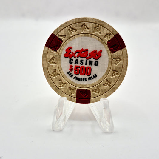 Extasis Casino San Andreas Island Columbia $500 Casino Chip CG078101