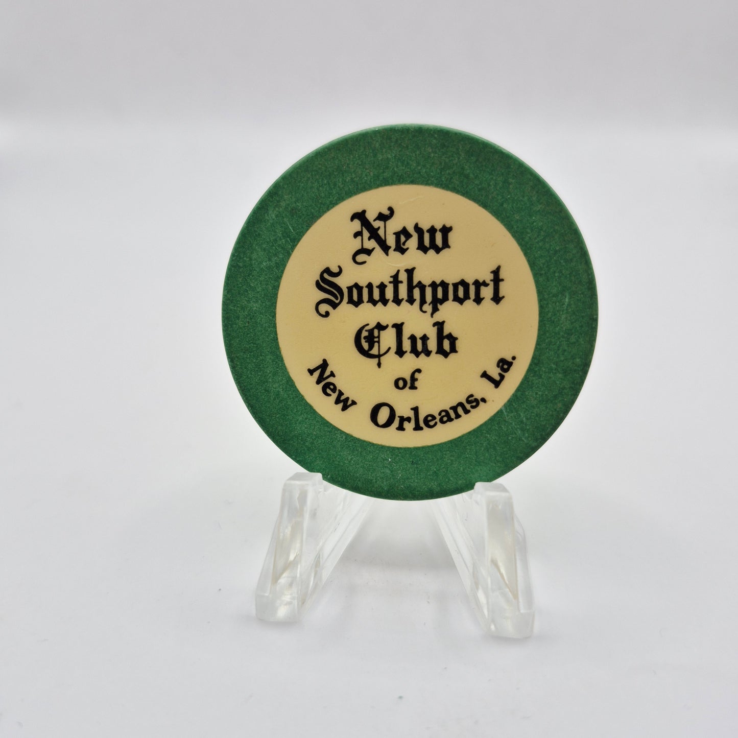 New Southport Club New Orleans Louisiana "Illegal" Casino Chip