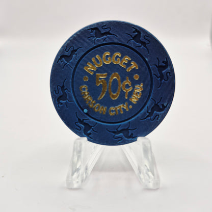 Carson City Nugget Carson City Nevada 2003 $.50 Casino Chip E1691