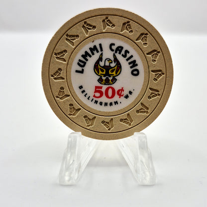Lummi Casino Bellingham Washington $.50 Casino Chip