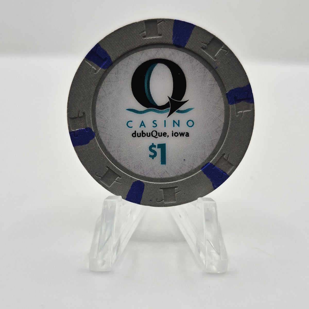 Q Casino Dubuque Iowa $1 Casino Chip