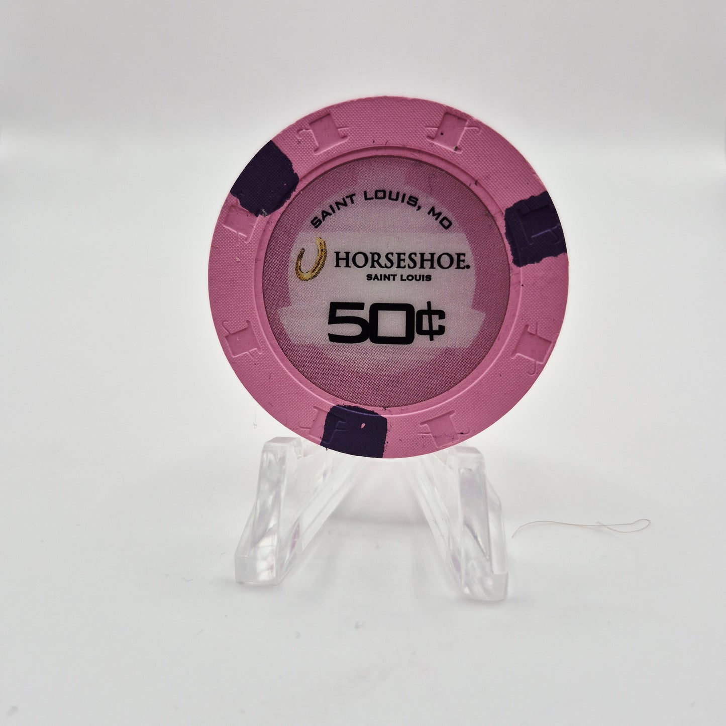Horseshoe Hotel Casino St Louis Missouri 2022 $.50 Casino Chip