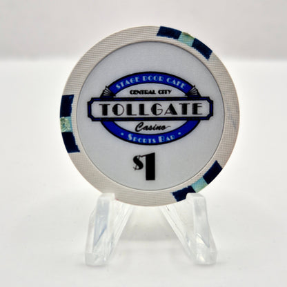 Tollgate Casino Central City Colorado 1994 $1 Casino Chip