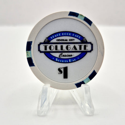 Tollgate Casino Central City Colorado 1994 $1 Casino Chip