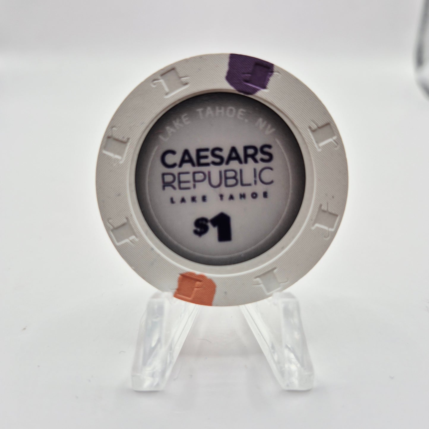 Caesars Republic Hotel Casino Lake Tahoe Nevada 2025 $1 Casino Chip