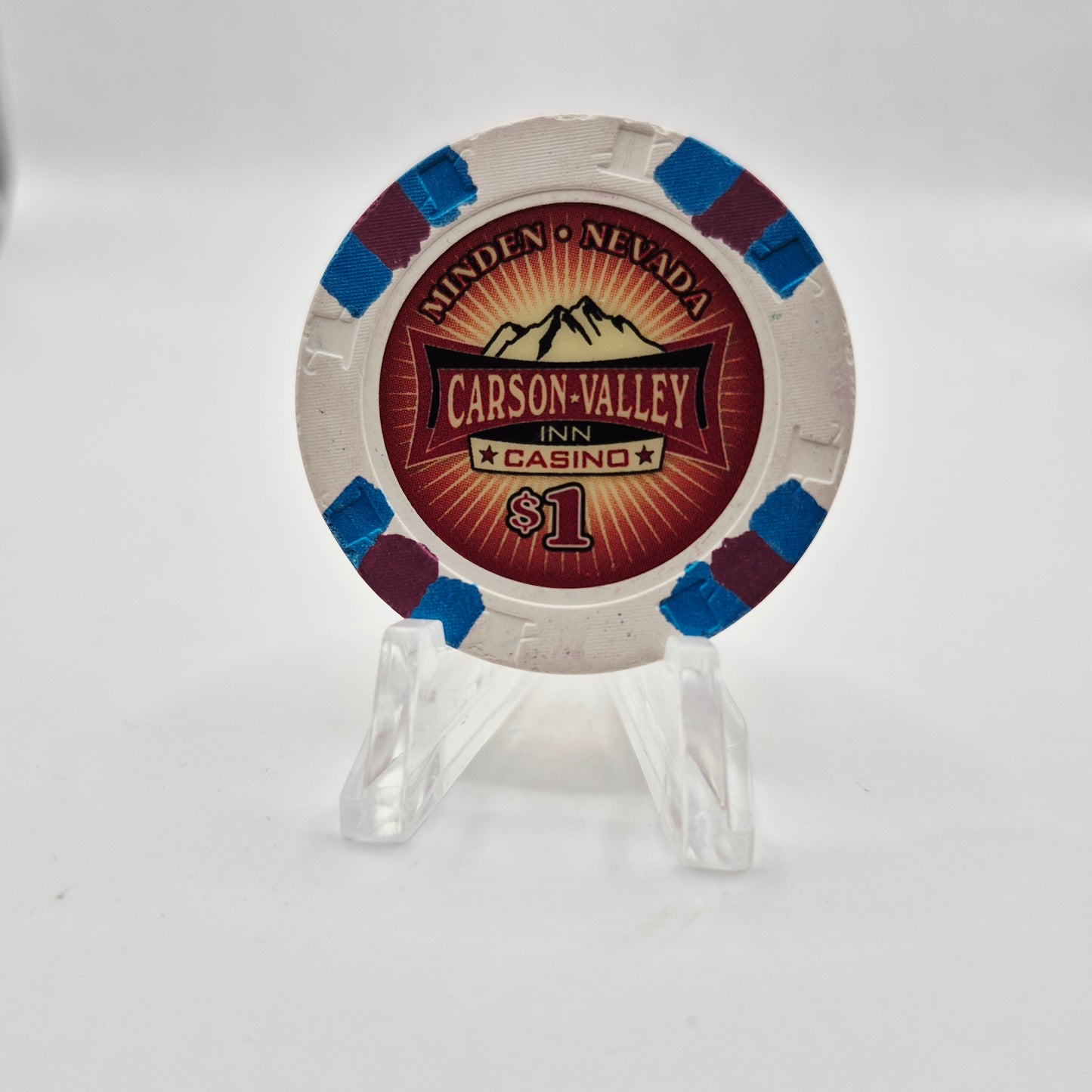 Carson Valley Inn Minden Nevada 2013 $1 Casino Chip D1056