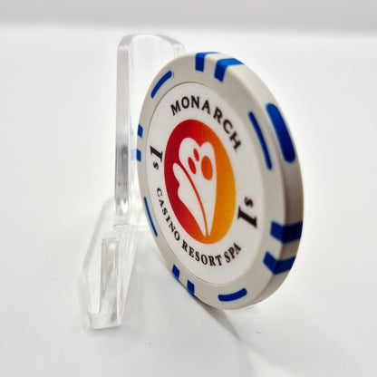 Monarch Casino Resort Black Hawk Colorado 2025 $1 Casino Chip