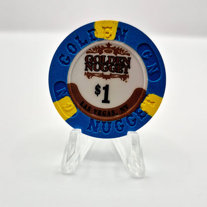 Golden Nugget Casino Las Vegas Nevada 2000 $1 Casino Chip N4367.1