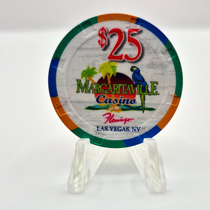 Flamingo Hotel Casino Las Vegas Nevada $25 'Margaritaville Landshark' Casino Chip D0298