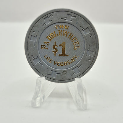 Paddlewheel Hotel Casino Las Vegas Nevada 1983 $1 Casino Chip N1994