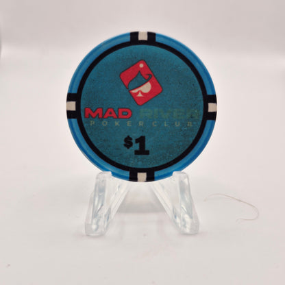 Mad River Poker Club Dayton Ohio $1 Casino Chip