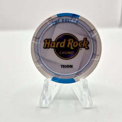 Hard Rock Hotel Casino Tejon Mettler California 2025 $1 Casino Chip