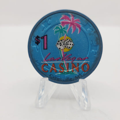 Las Vegas riverboat casino Greenville Mississippi $1 Casino Chip