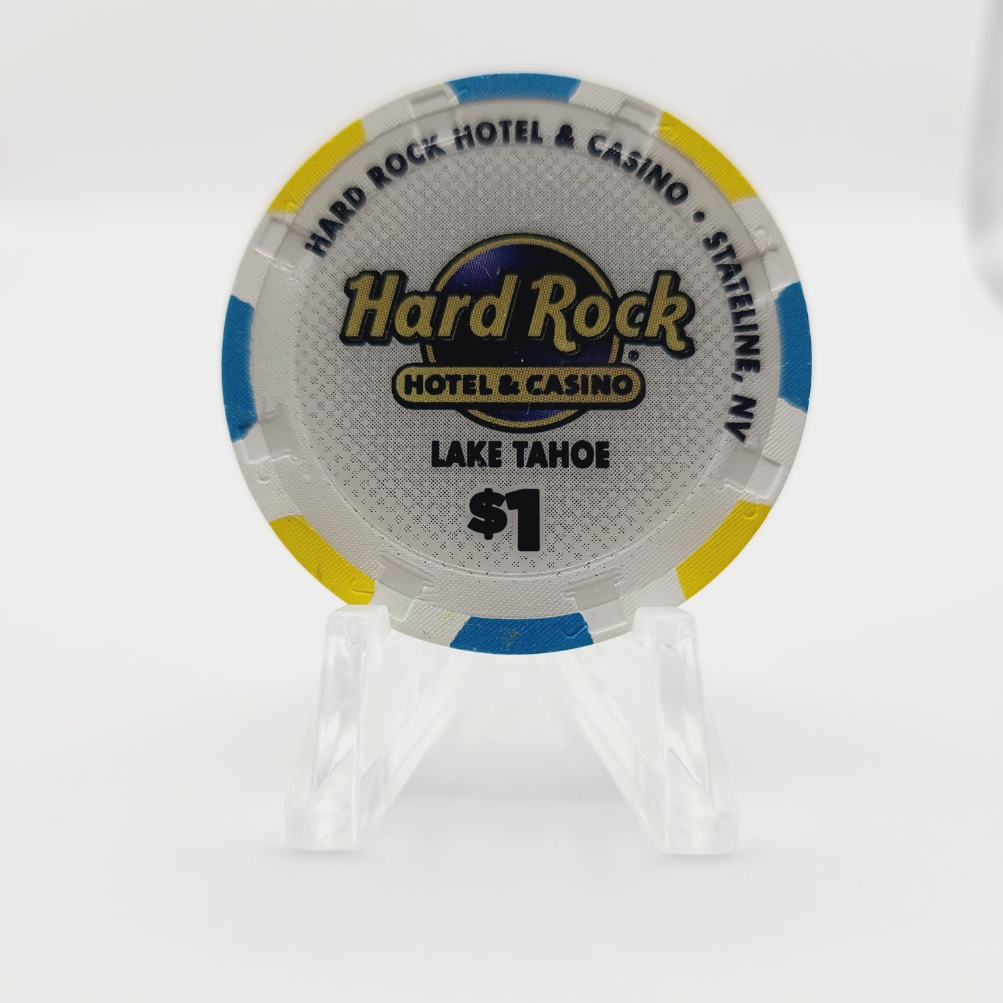Hard Rock Hotel Casino Lake Tahoe Nevada 2015 $1 Casino Chip D1749