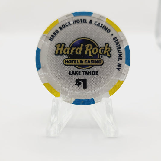 Hard Rock Hotel Casino Lake Tahoe Nevada 2015 $1 Casino Chip D1749