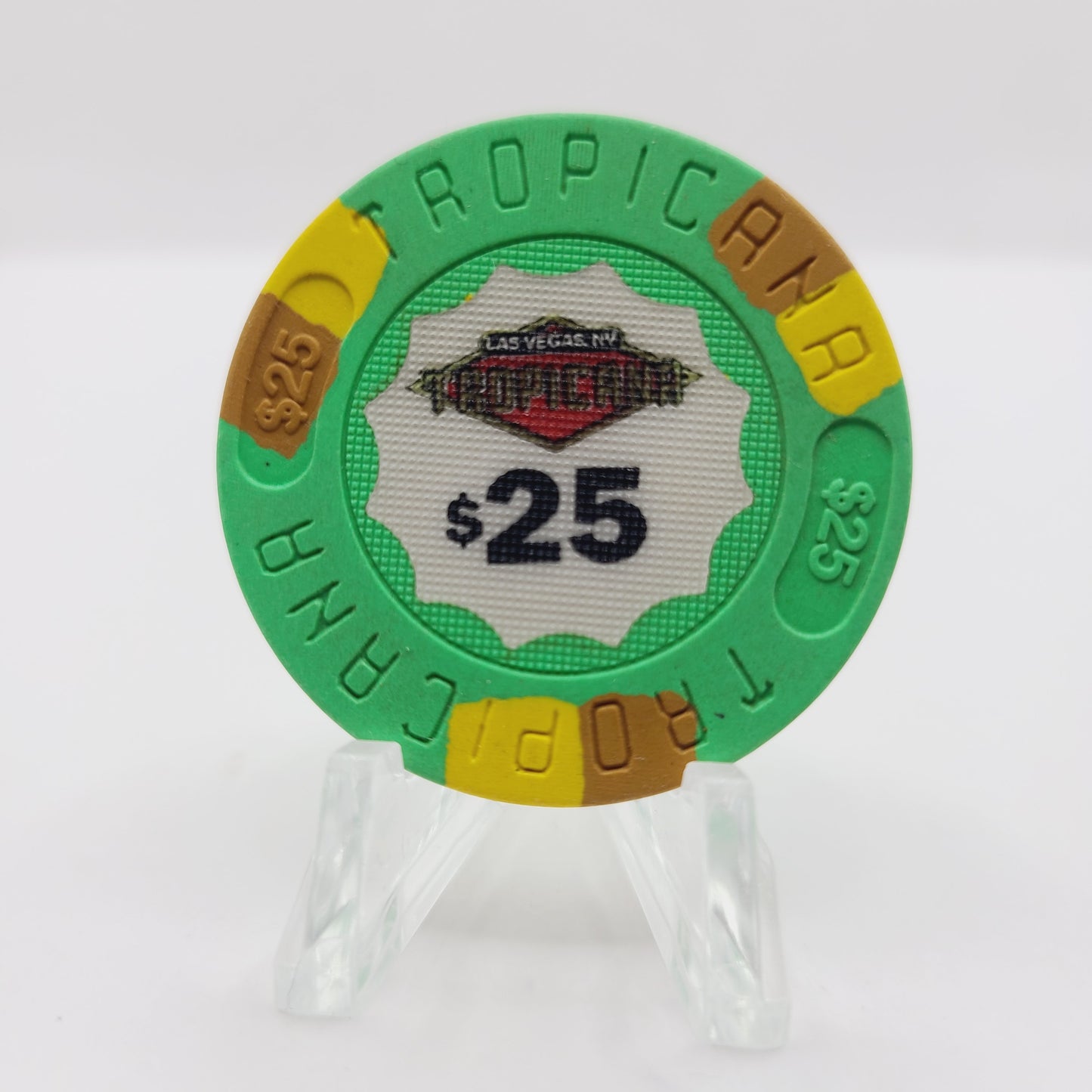 Tropicana Hotel Casino Las Vegas Nevada 1992 $25 Casino Chip N4588