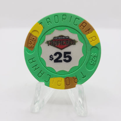 Tropicana Hotel Casino Las Vegas Nevada 1992 $25 Casino Chip N4588